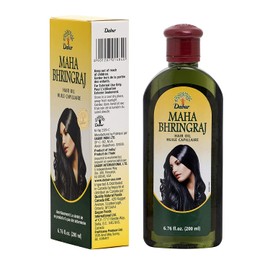 Dabur Maha Bhringaj Herbal Ayurveda Hair Oil (200 ml / 6.76 fl oz)