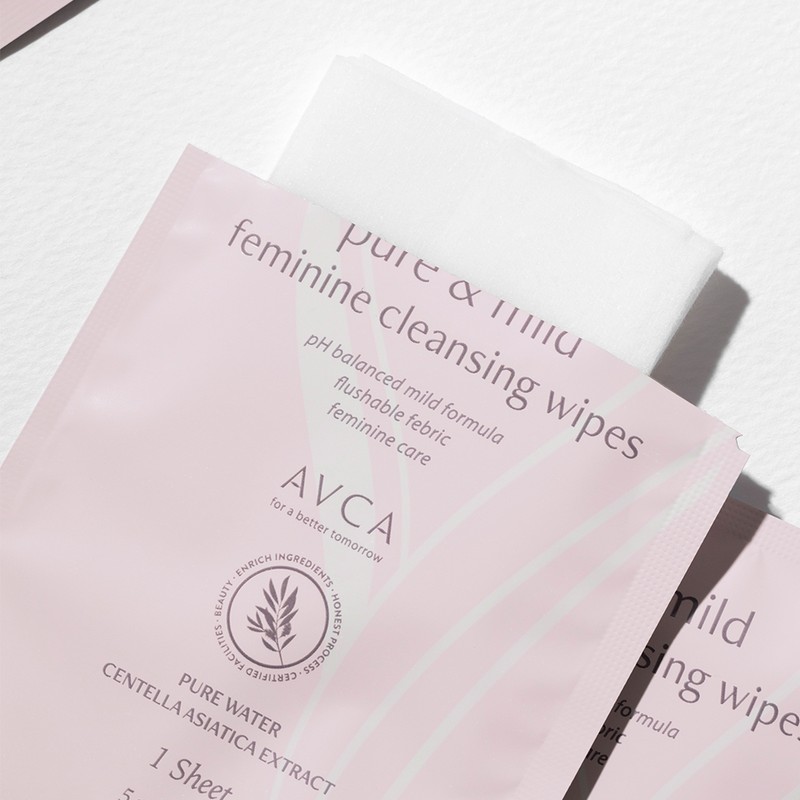 Abka [Abka] Pure & Mild Women's Y Zone Cleaning Tissue