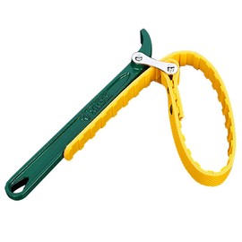 SEIWEI Gurtbandschlüssel, 12 Zoll Ölfilterband Schraubenschlüssel, verstellbarer Gurt Ölfilterband Ölfilterband Öffner Schraubenschlüssel Werkzeug zum Ersetzen von Wasserölfilter Schwimmbadanschluss