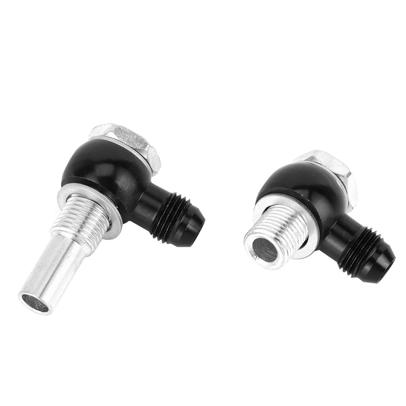 6AN x 1 / 4NPSM Oil Cooler 90° Banjo Fittings