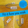 TERF® Heavy Duty Door Chain Polished Chrome Internal and External