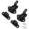 Bhina Pack of 2 automatic locking door latch, spring lock,