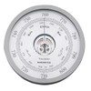 Youshiko Traditional Barometer, Stainless Steel Surround Weather Forecaster, 2025 Version