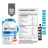 Aminoácidos Bcaas + Glutamina Seven 1kg Varios Sabores