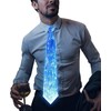 OMUMU Colorful LED Light up Neck Tie, USB Rechargeable Necktie,