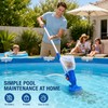 Portable Pool Vacuum Kit for Manual Cleaning – Garden Hose