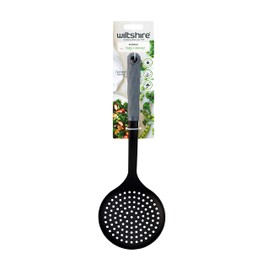 Wiltshire Diamond Handle Skimmer, Frying and Draining, Dimensions: 33x11x7cm, Colour: Grey