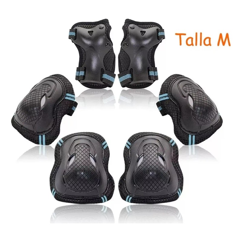 Kits De Protección De Rodillas, Codos Y Manos 6 Piezas
