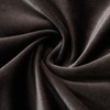 JUSPURBET Solid Coffee Velvet Throw Pillow Covers 40x40 CM Set