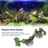 Airshi Reptile Corner Branch, Strong Suction Simulation Climbing Terrarium Plant