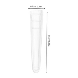 VICASKY 200pcs Tweezers Non- Elbow Clip Replacement Cover Brow Tweezers Tip Protector Protective Sleeve Non-skid Protective for