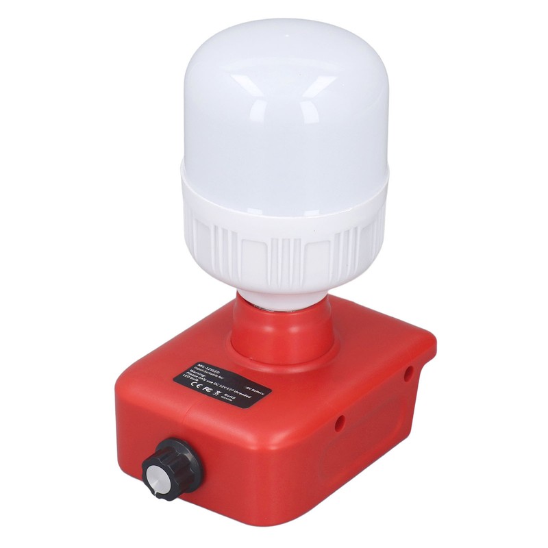 Portable Bulb Lamp Adjustable Brightness LED Lithium Battery Powered Light