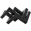 Deco 79 Metal Geometric Decorative Sculpture Abstract Shaped Home Decor