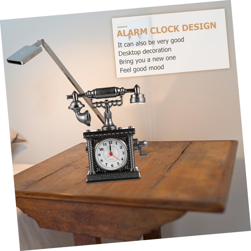 ULTECHNOVO 2pcs Mini Multifunctional Electronic Alarm Clock Cute Creative Mini