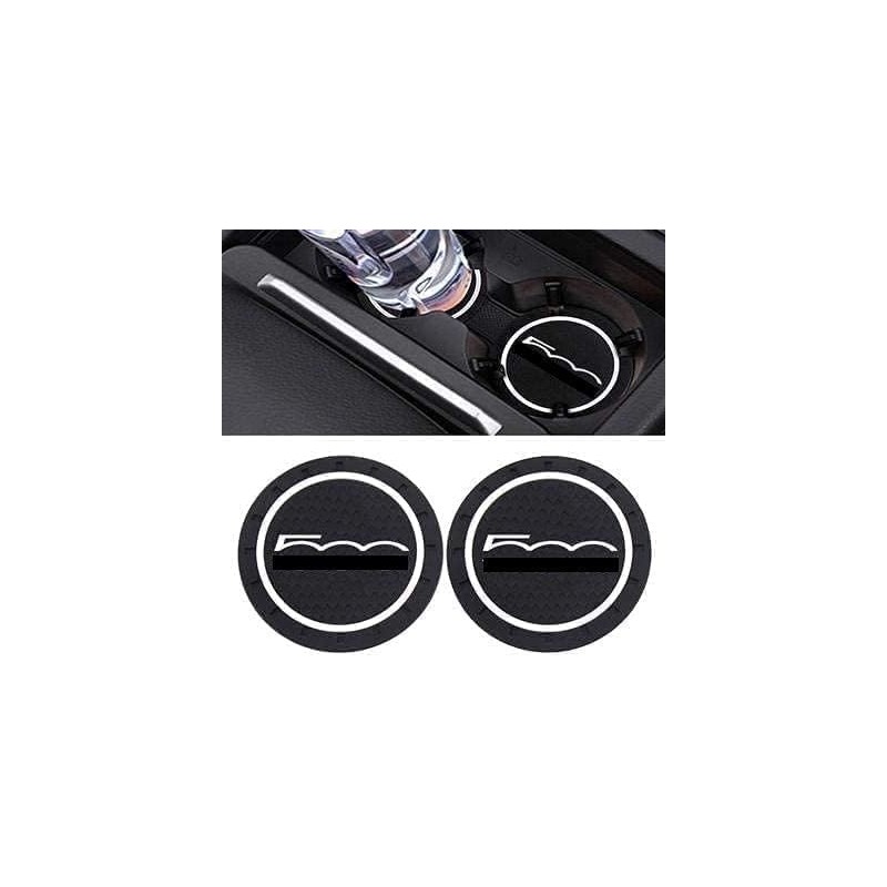 Car Cup Holder Insert Anti-Dust Non-Slip Rubber Coaster Mats Compatible
