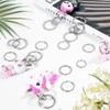 Czkonore 60 pieces key rings, 3 sizes (30 mm, 25