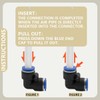 Bwintech Pack of 12 12 mm 90 Degree Angle Pneumatic