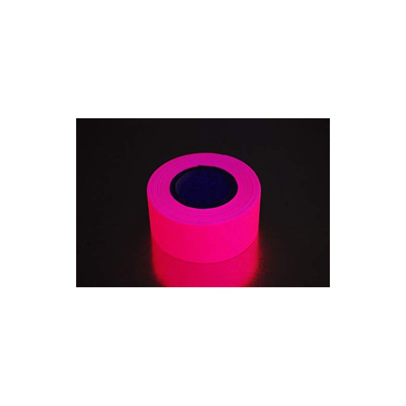 1 Inch x 6 Yards UV Blacklight Reactive Fluorescen​t Gaffer