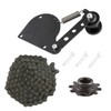 110L Links 415H Chain Spring Loaded Chain Tensioner 10Tooth Clutch