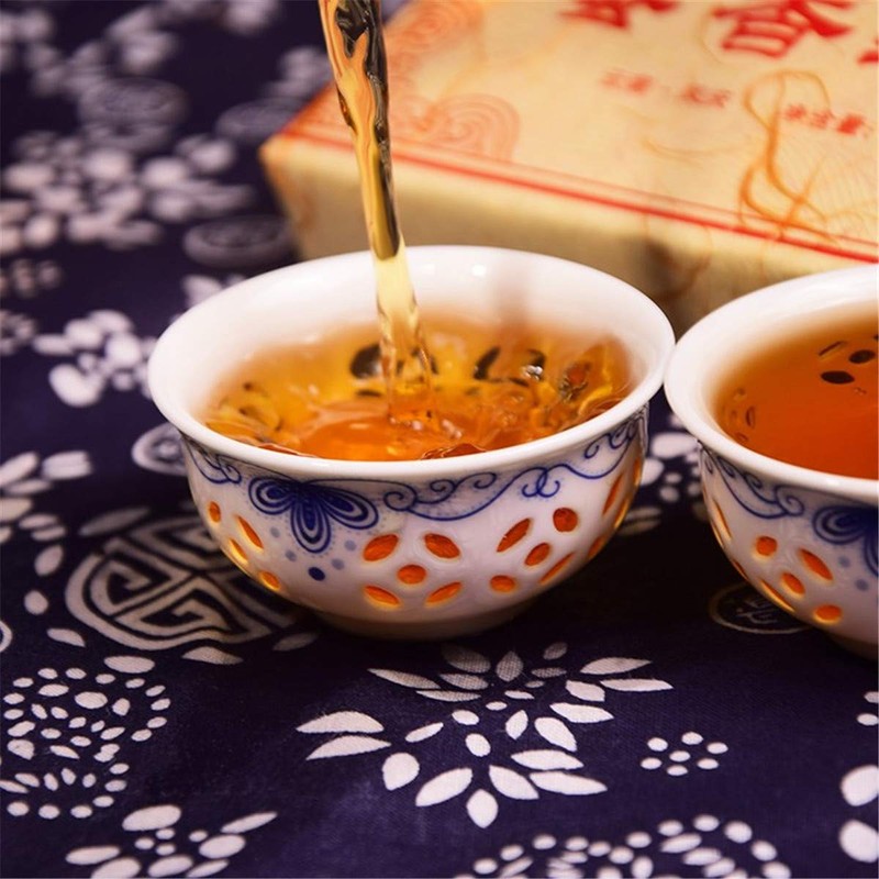 250g Dian Hong Brick Black Tea Yunnan Fengqing Dian Hong