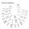Silicone Piano Keyboard Note Labels for Beginners – Reusable Removable