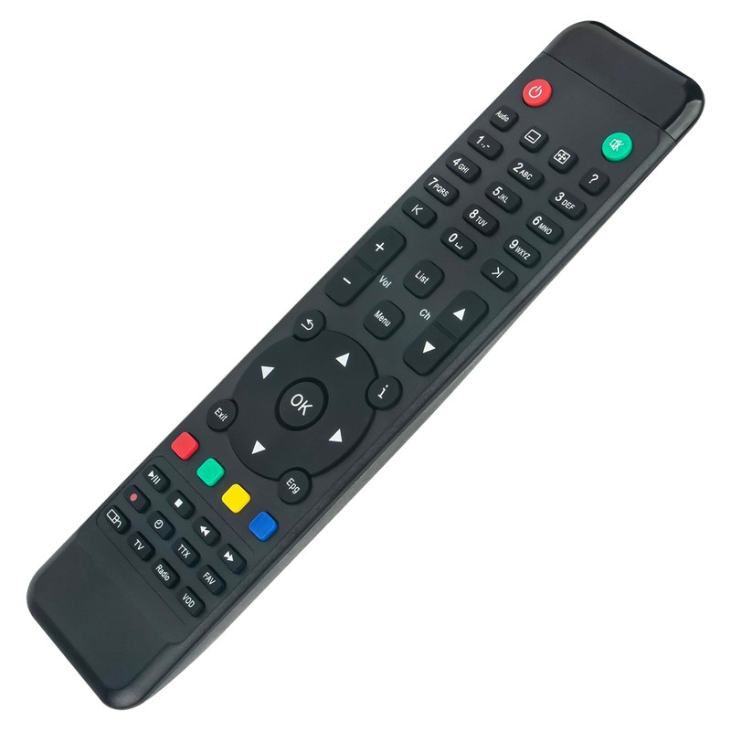 AULCMEET Fernbedienung Ersatz passend für MAXYTEC Mut@NT MULTIBOX-4K HD60