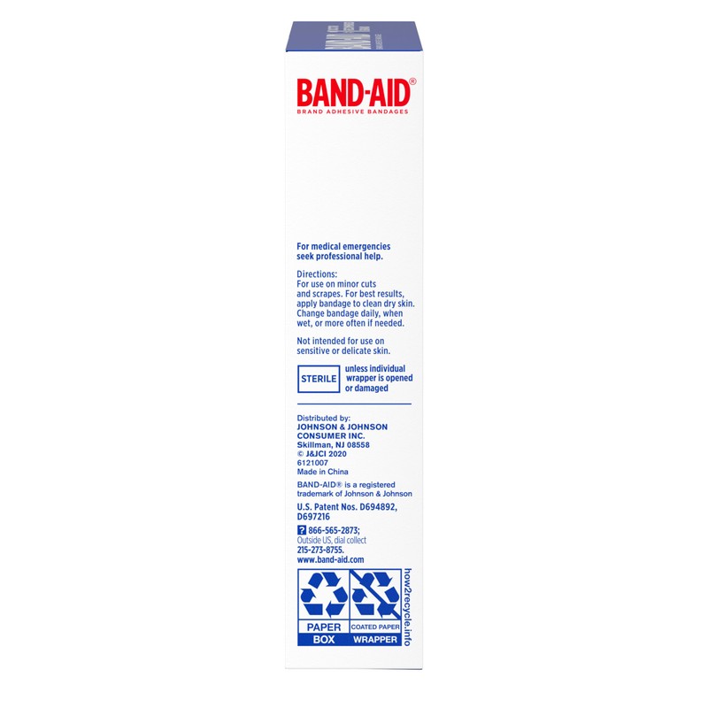 Band-Aid Brand Tough Strips Adhesive Bandages for Wound Care, Durable