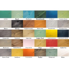 Village Green Village Green Ready to Use Wood Stain - Water Based, Eco Friendly, Premium Quality (English Leather, 50ml)