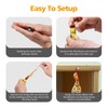 Fly Traps for Indoors Outdoor, Fly Paper Strips Sticky Hanging,