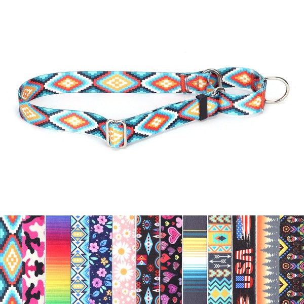 Martingale Collar for Dogs Non-Slip Escape Proof Choke No Pull