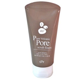 TJ Logistics (partner) Natural Island Pure Volcanic Pore Scrub Foam 120ml / 네츄럴 아일랜드 퓨어 화산송이 모공 스크럽폼 120ml