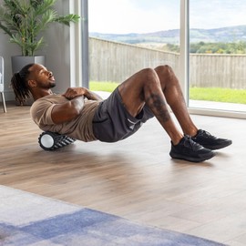 Core Balance Foam Roller For Deep Tissue Muscle Massage, Trigger Point Grid Sports Massager, Fitness Gym Physio