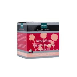 Dilmah Exceptional Rose with French Vanilla, 40 g, Rose & Vanilla