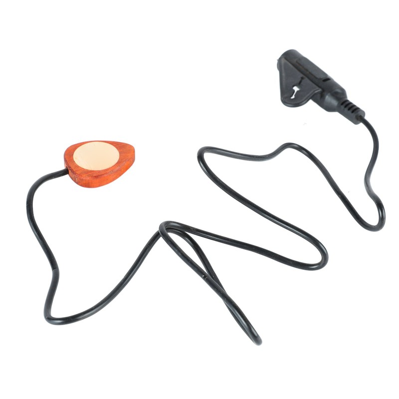 Piezoelectric Pickup with Heart Shape Pick Contact Microphone Transducer for