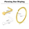 MODRSA Nose Piercing Kit Nose Ring Piercing Kit Self Nose