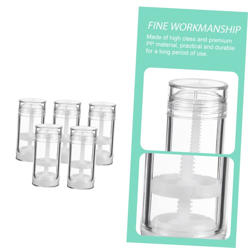 SAFIGLE 5Pcs Portable Cream Containers with Sealing for Travel and