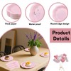 168Pcs Pink Party Plates and Napkins Set - Includes 24x9"