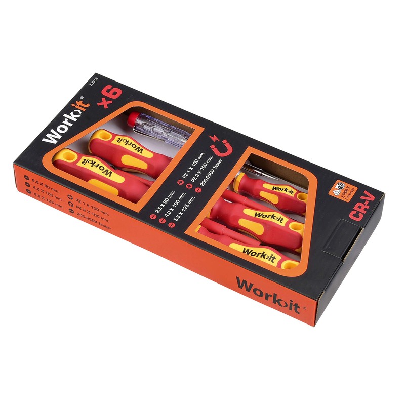 Home>it Work>it® VDE 6 Piece Screwdriver Kit