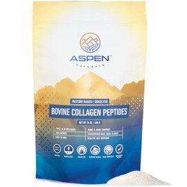 ASPEN NATURALS Bovine Collagen Peptides Powder 24 Oz – Type I & III | Grass Fed, Pasture Raised | Healthy Hair, Skin & Nails | Gut Support | Paleo Friendly, Unflavoured, Gluten-Free