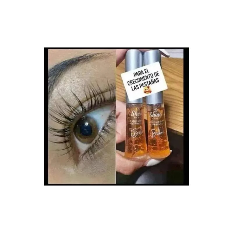 2 Serúm Estimulador De Pestañas Cejas Para Crecimiento