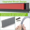 DINGLIAN 2 PCS Door Brush Bottom Sweep, Self Adhesive Door