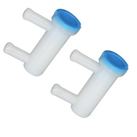 Disenparts 2PCS Line Fuel Filter 69J-24501-10-00 18-79905 18-79981 Compatible with Yamaha Outboard Motor F150 F200 F225 F250 FL150 LF150 LF200 LF225 LF250 F250B