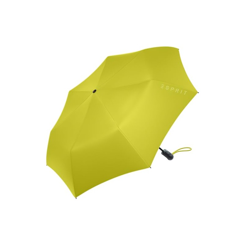 Esprit Easymatic Light Pocket Umbrella Open/Close Automatic FJ 2022, apfelgrün,