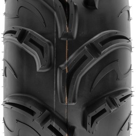 SunF Warrior AT-Mud & Trail ATV/UTV Tire 25x10-12, 6PR, 1.18" Tread Depth