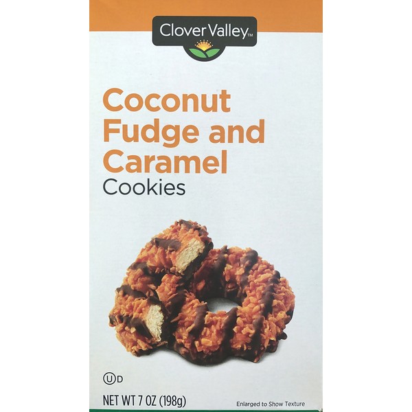 Coconut Fudge and Caramel Cookies 7oz. Just Like Samoas