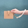 SUIKIHUM Leather Wristlet Strap, (20cm/7.87" Long KeyChain Hand Strap) Leather