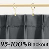 Pinch Pleated Small Blackout Cafe Curtains for RV Camper Windows,24