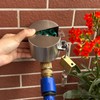 Outdoor Faucet Spigot Lock with Metallic Stainless Steel Gate Valve