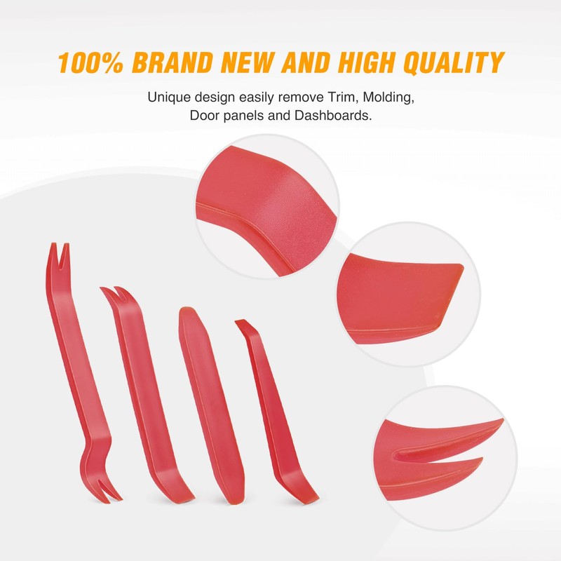 GOOACC Auto Trim Removal Tool Kit No-Scratch Tool Kit for