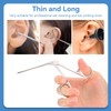 Ear Cleaning Forceps Ear Wax Removing Removal Forceps Serrated Jaws